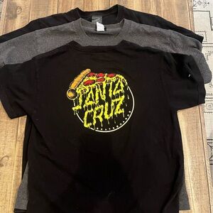 Bundle of 3 Santa Cruz boy’s Tshirts